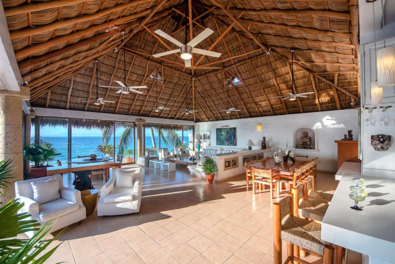 Beachfront Salinas House Puerto Vallarta Exteriör bild