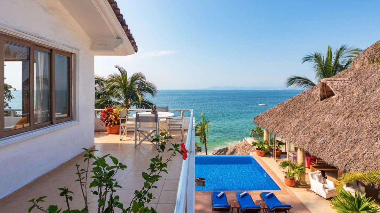 Beachfront Salinas House Puerto Vallarta Exteriör bild