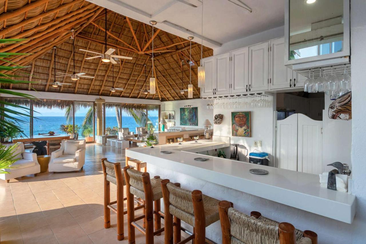 Beachfront Salinas House Puerto Vallarta Exteriör bild